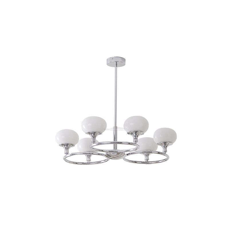 Ingersoll Round Chandelier  ∅ 31.5″-Sylvia Space