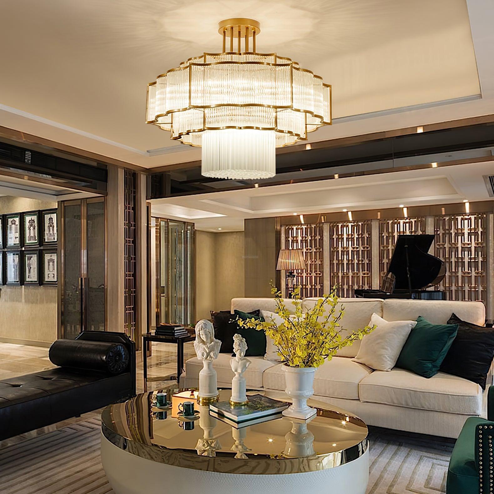 Pharo Ii Chandelier  ∅ 23.6″~39.4''-Sylvia Space