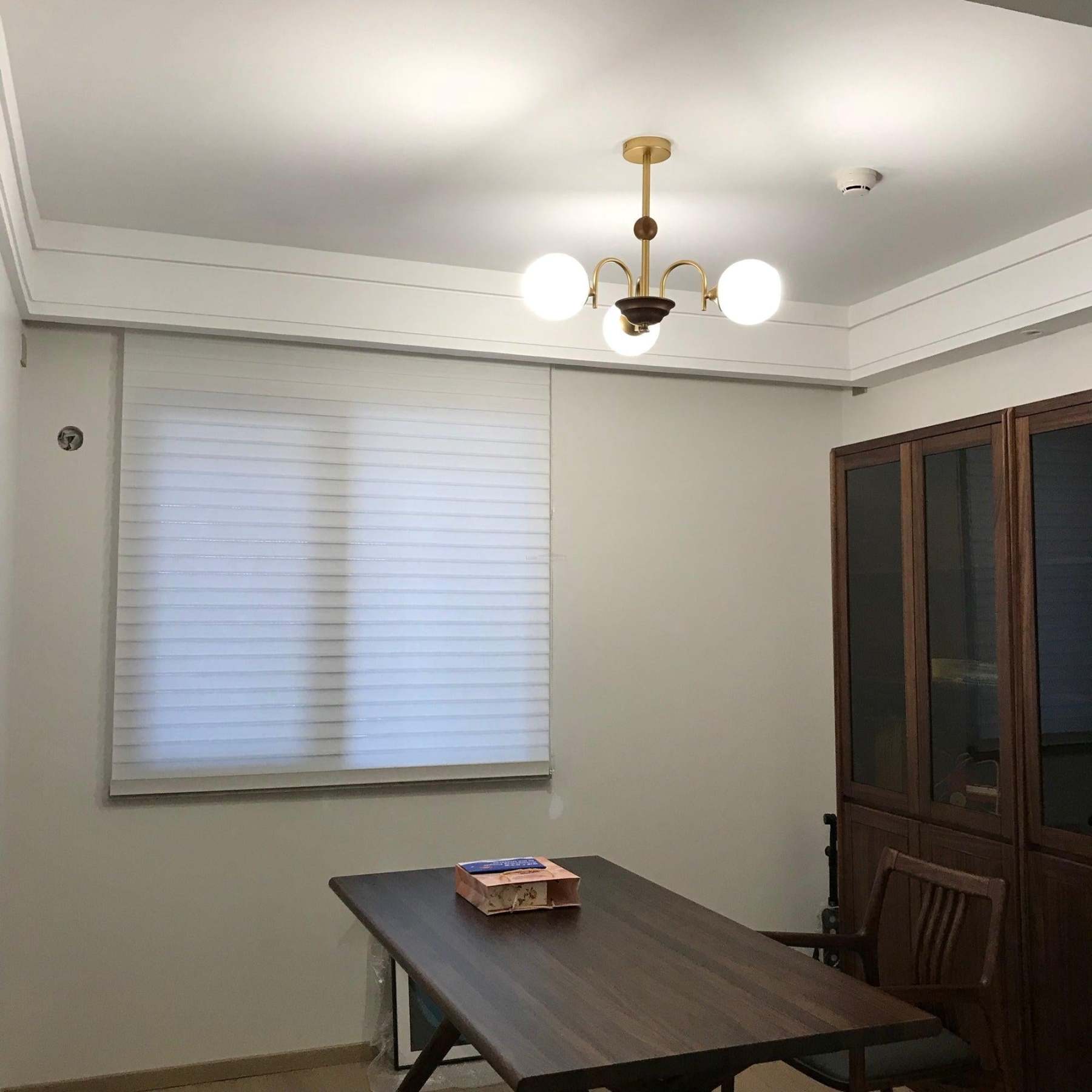 Sculptural Glass Ribbed Chandelier with 3/4/5/6/8 heads-Sylvia Space