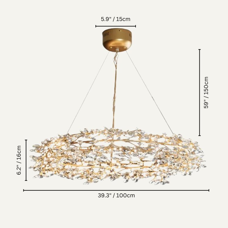 Daisy Chandelier-Sylvia Space