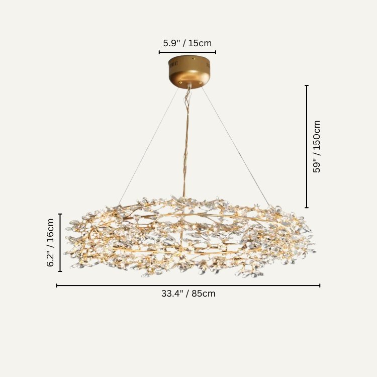 Daisy Chandelier-Sylvia Space