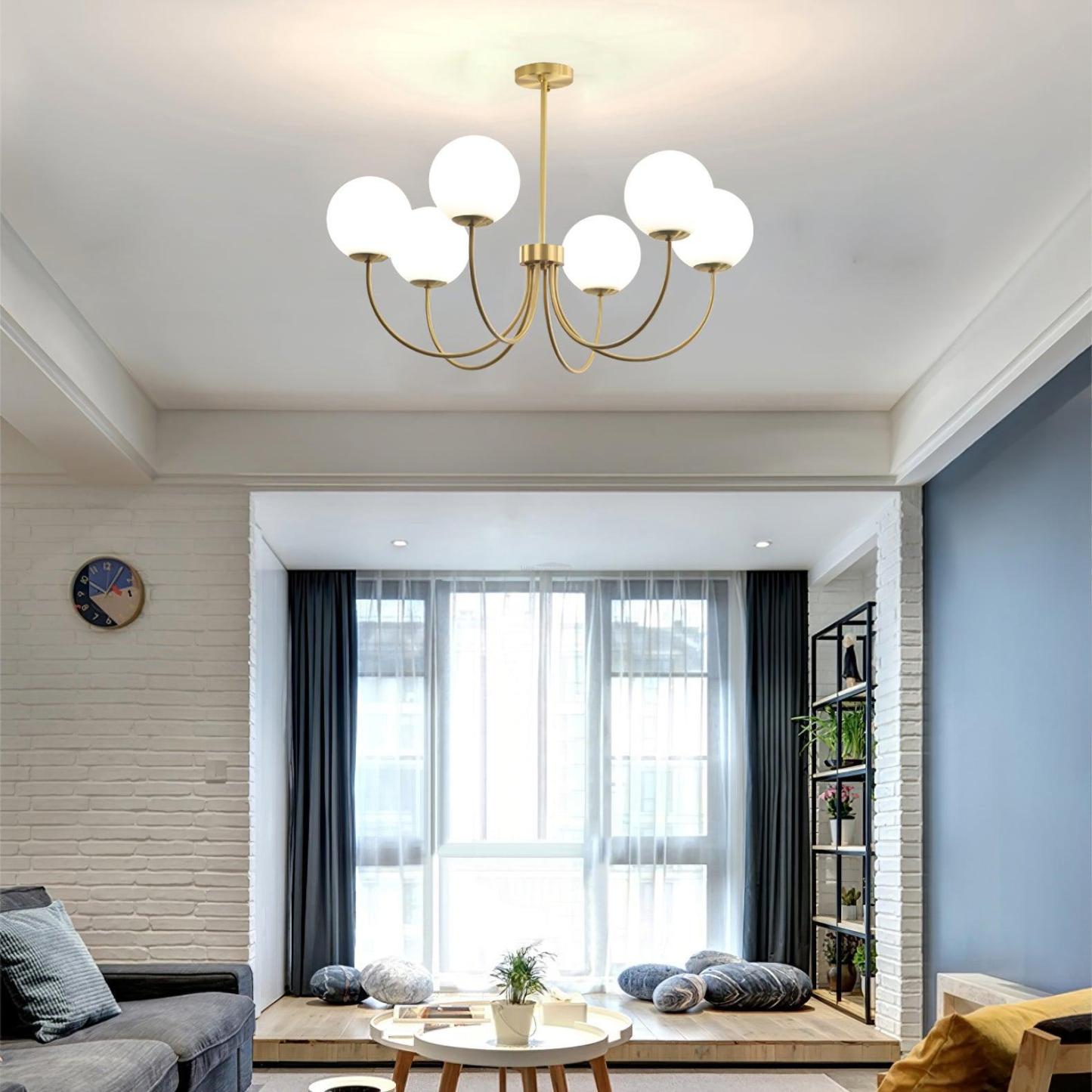 Orillia Chandelier with 6/8 heads-Sylvia Space