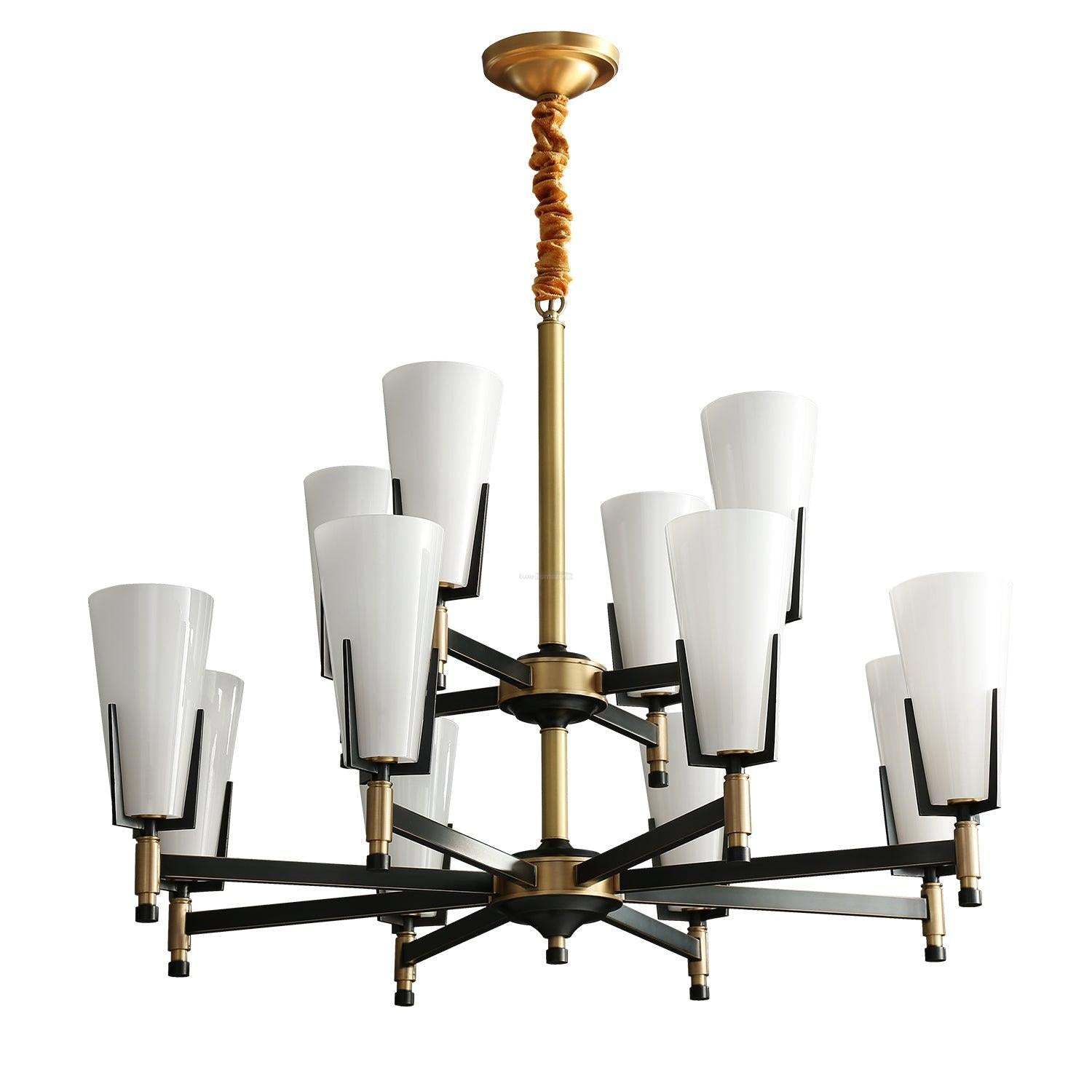 Upton Chandelier Φ 25.6″-Sylvia Space