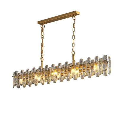 60" Marini Crystal Dining Room Chandelier-Sylvia Space