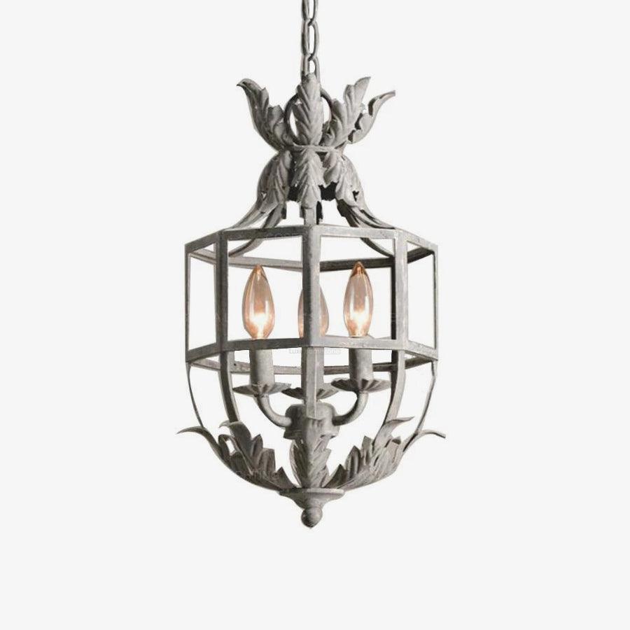 Lustre Retro Cage Chandelier Φ 11″-Sylvia Space