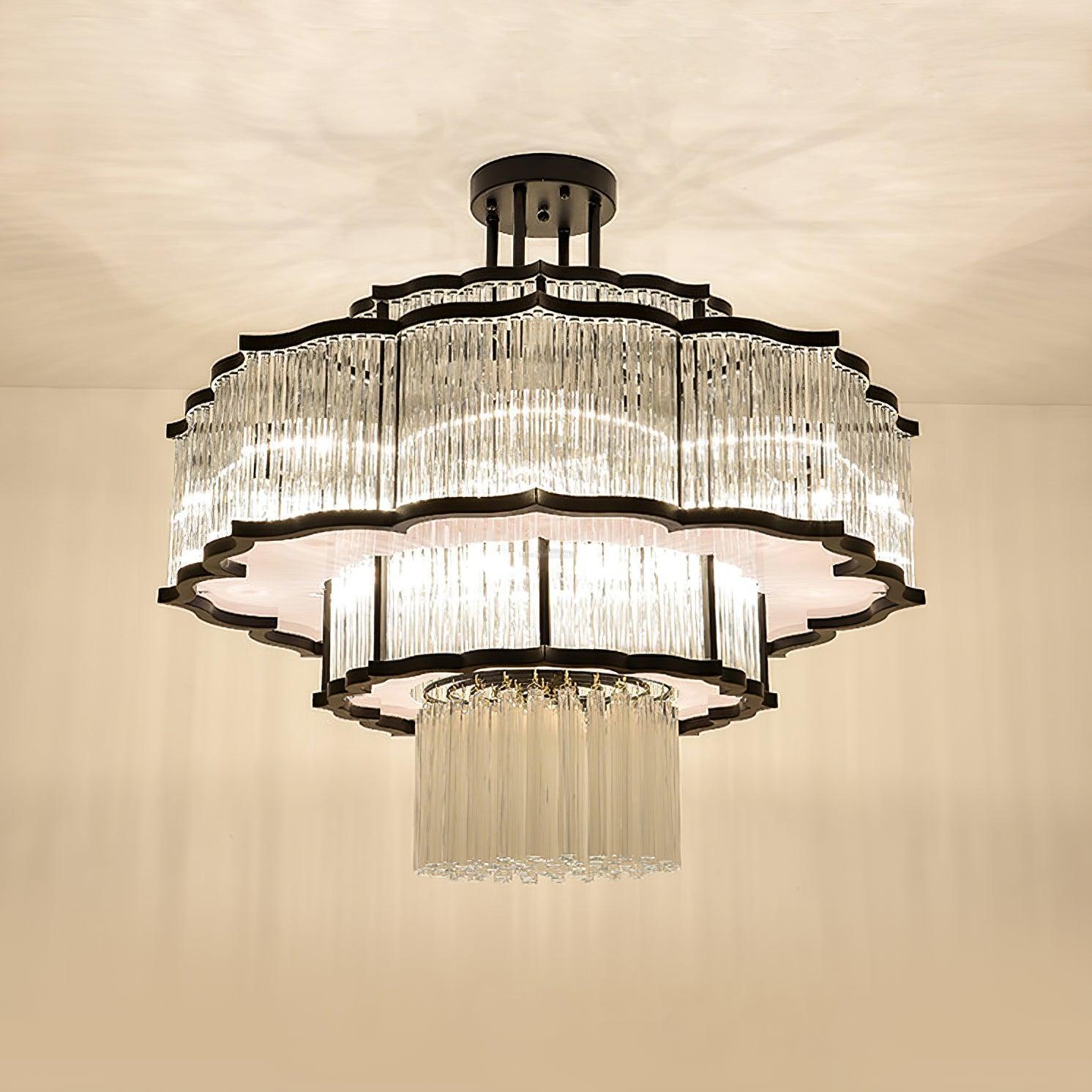Pharo Ii Chandelier  ∅ 23.6″~39.4''-Sylvia Space