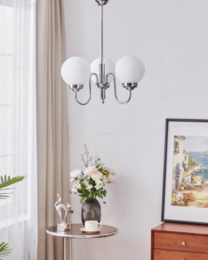 Progress Lighting Carisa Chandelier with 3/5/8 heads-Sylvia Space