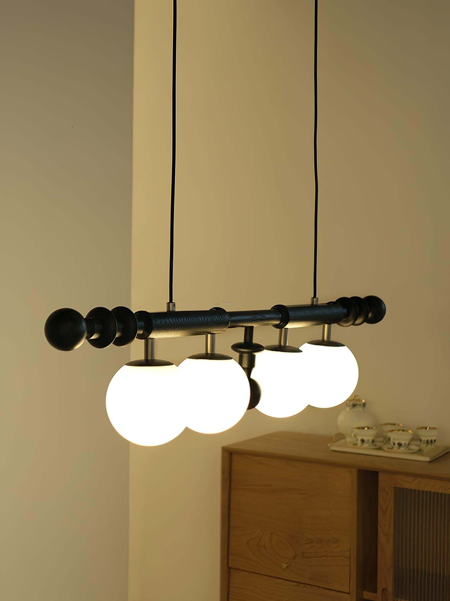 Roman Column Linear Chandelier-Sylvia Space