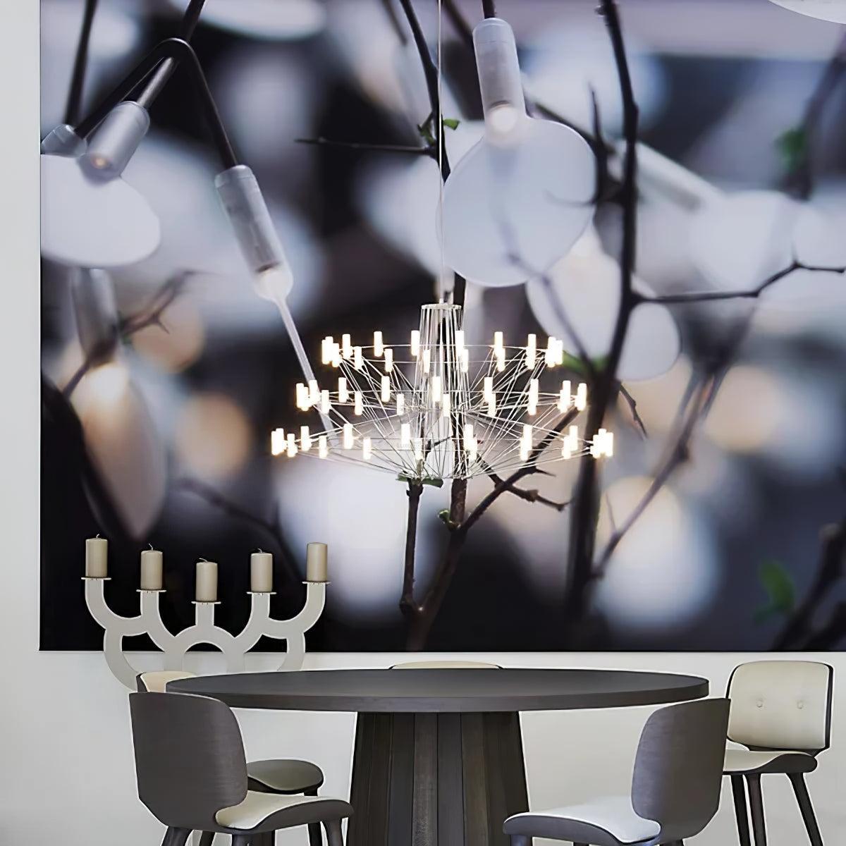 Sky Ballet Chandelier ∅ 33.5″ ~∅ 39.8″-Sylvia Space