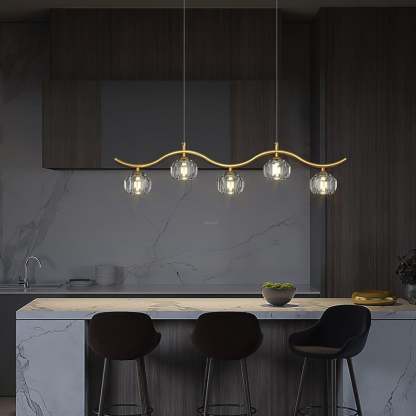 Eara Crystal Chandelier with 3/5/7 heads-Sylvia Space