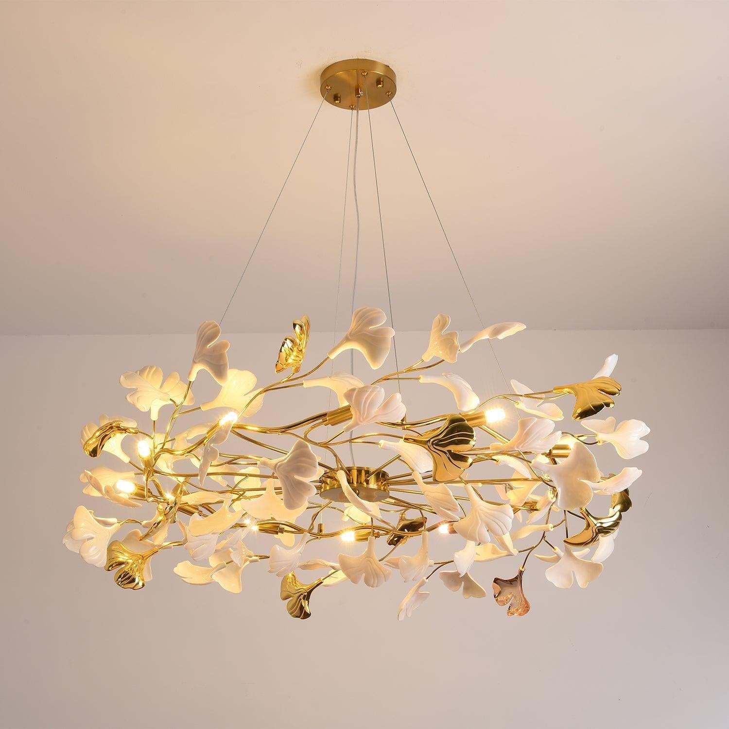 Gingko Chandelier Style P-Sylvia Space