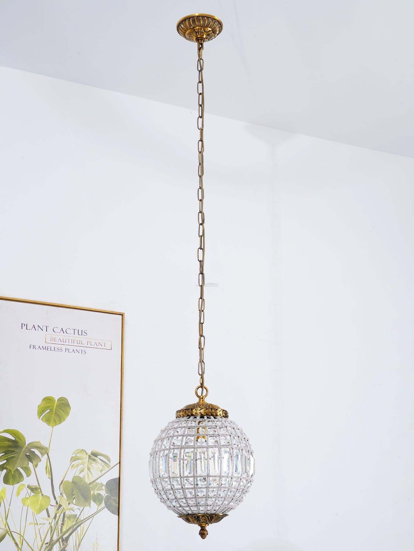 Traditional Globe Chandelier-Sylvia Space
