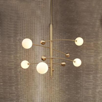 Magic Bean Chandelier ∅ 27.6″-Sylvia Space