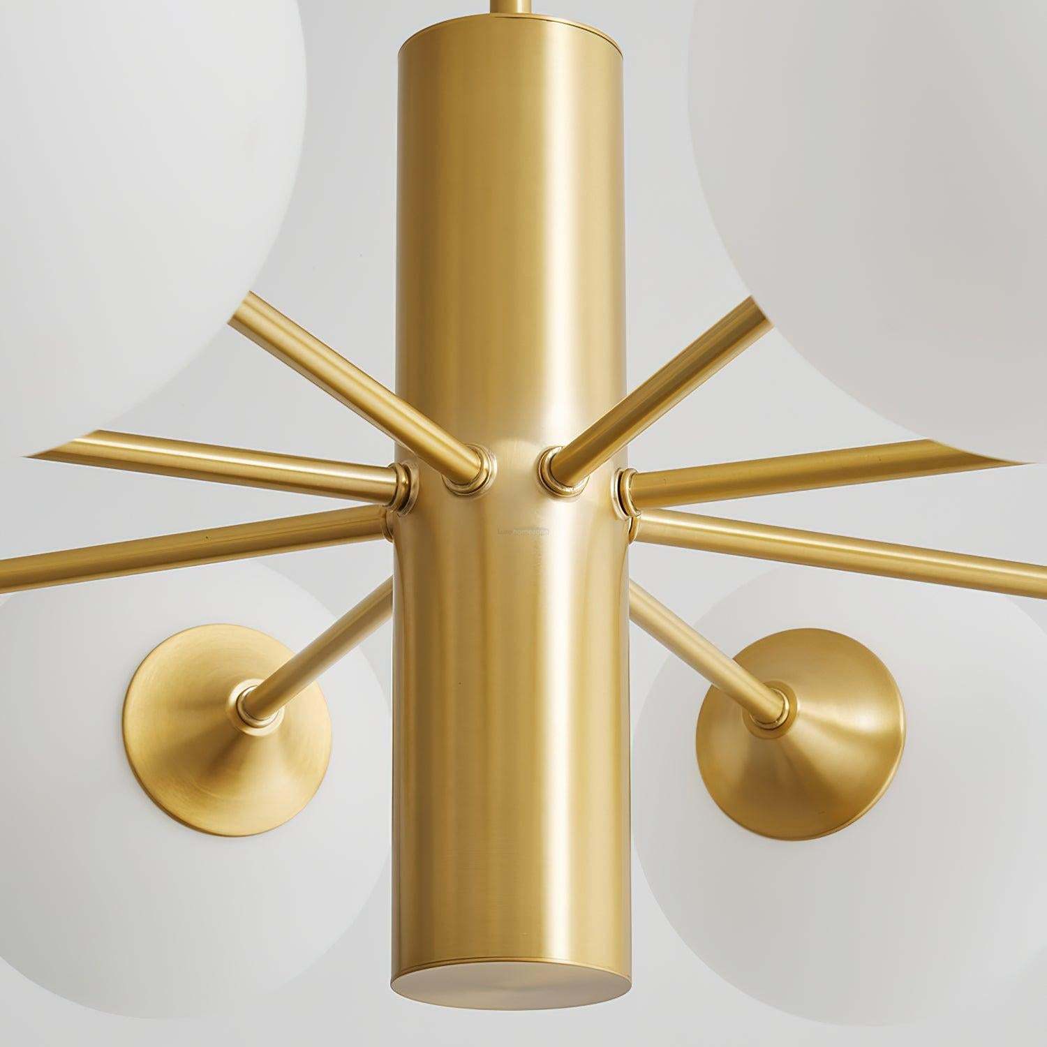Stella Brass Chandelier with 3/6/8 heads