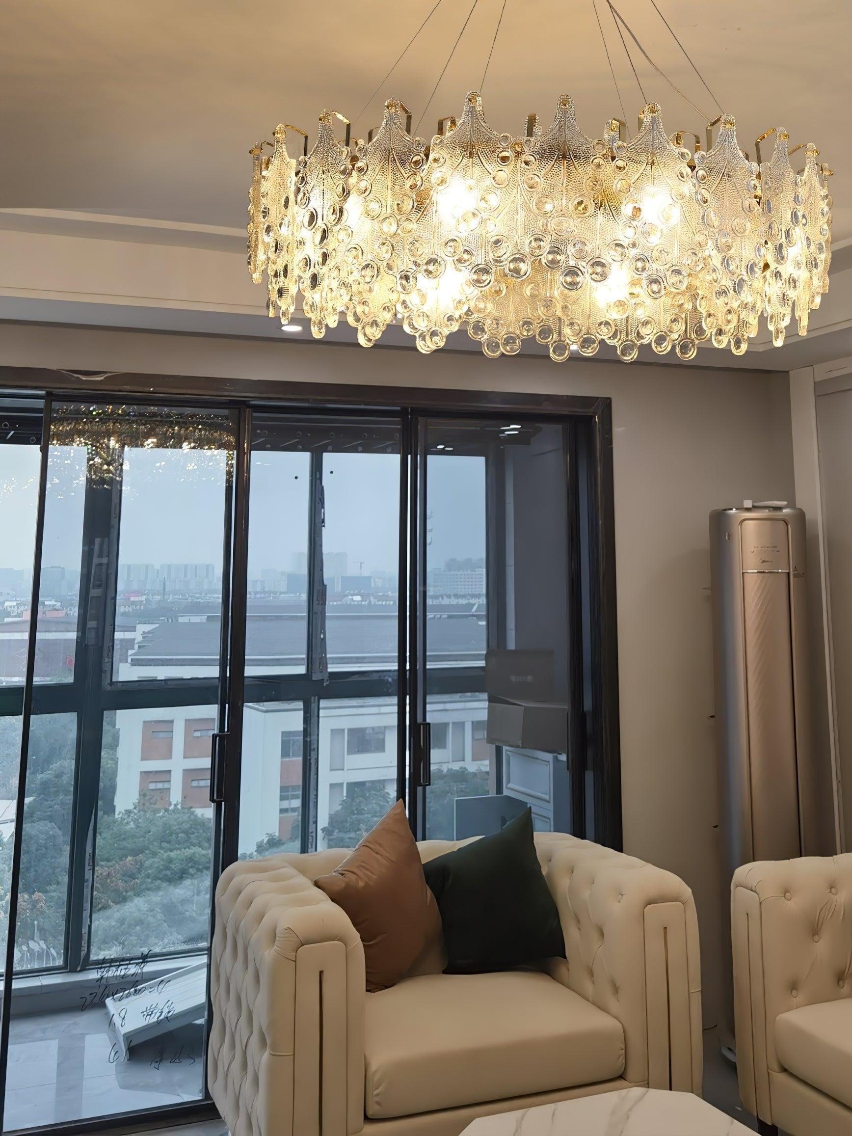 Vilary Chandelier Φ 15.7″-Sylvia Space