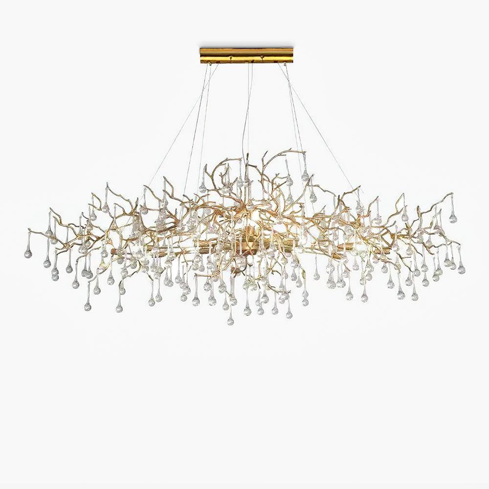 Bijou Tear Drop Style Chandelier-Sylvia Space