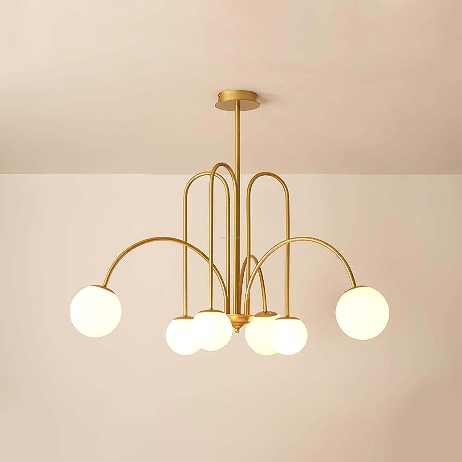 Delaney Chandelier with 6/8 heads-Sylvia Space