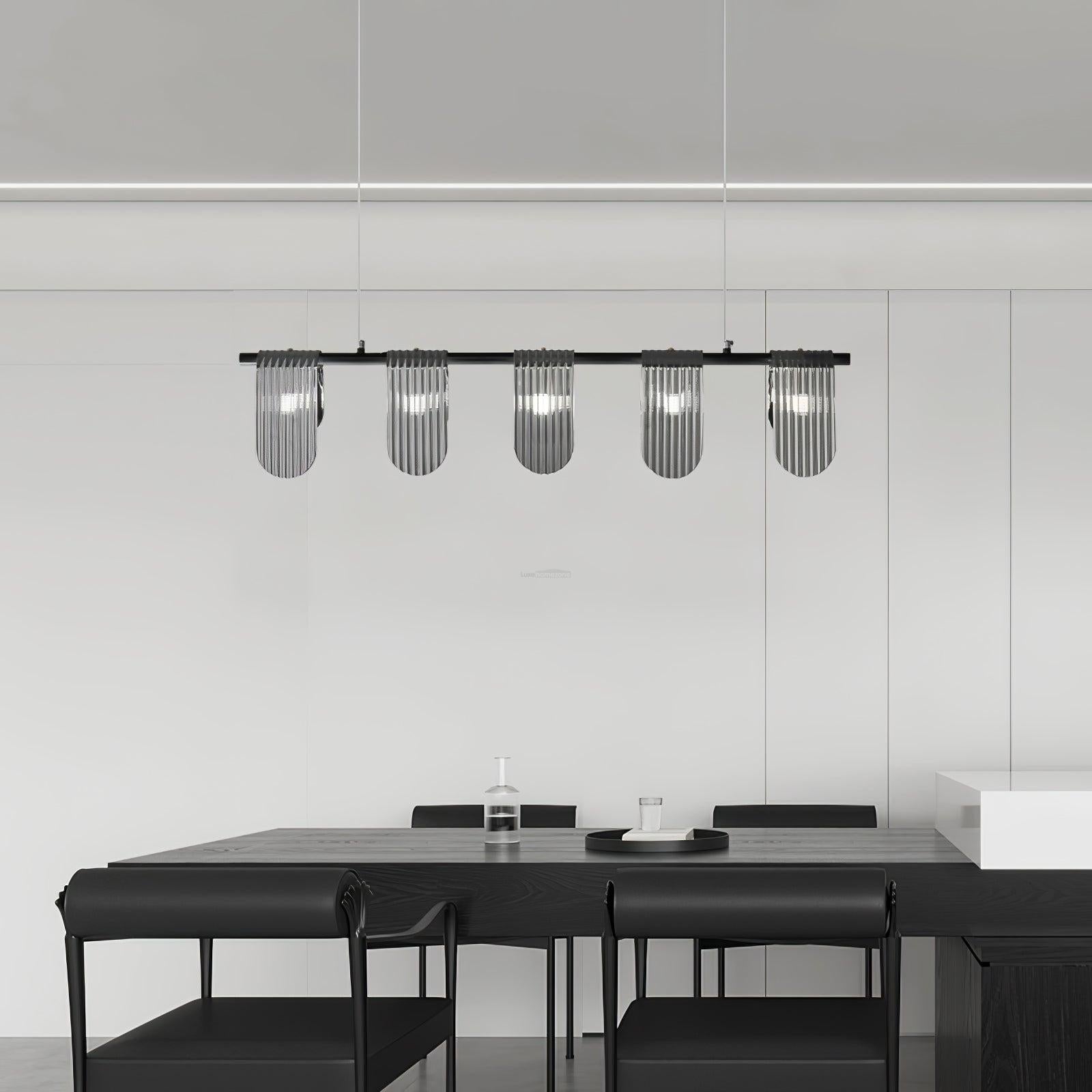 Folioles Brass Chandelier with 6/9/12 lamps-Sylvia Space