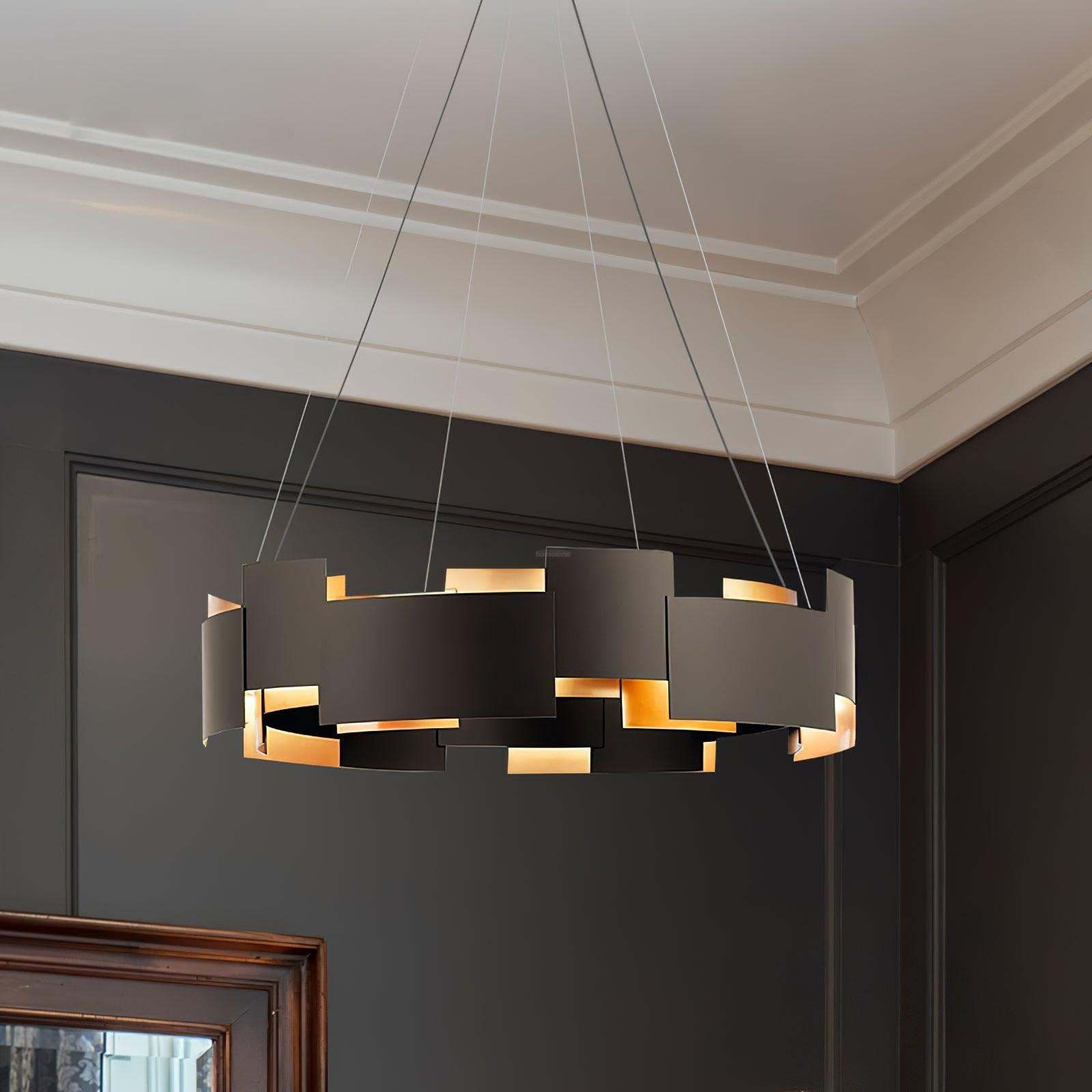 Kichler Oval Chandelier ∅ 23.6″-Sylvia Space