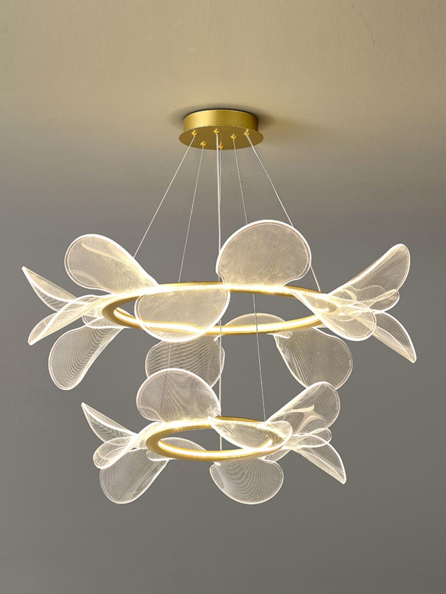 Bain Flying Flowers Style Chandelier-Sylvia Space