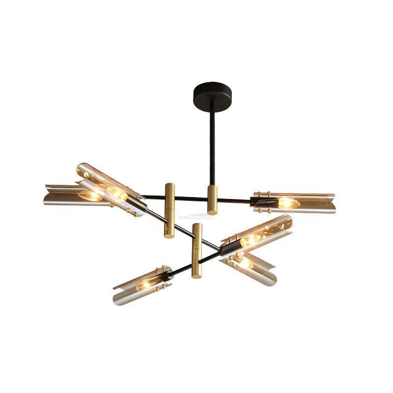 Astrid Double Chandelier with 4/6/8 heads-Sylvia Space