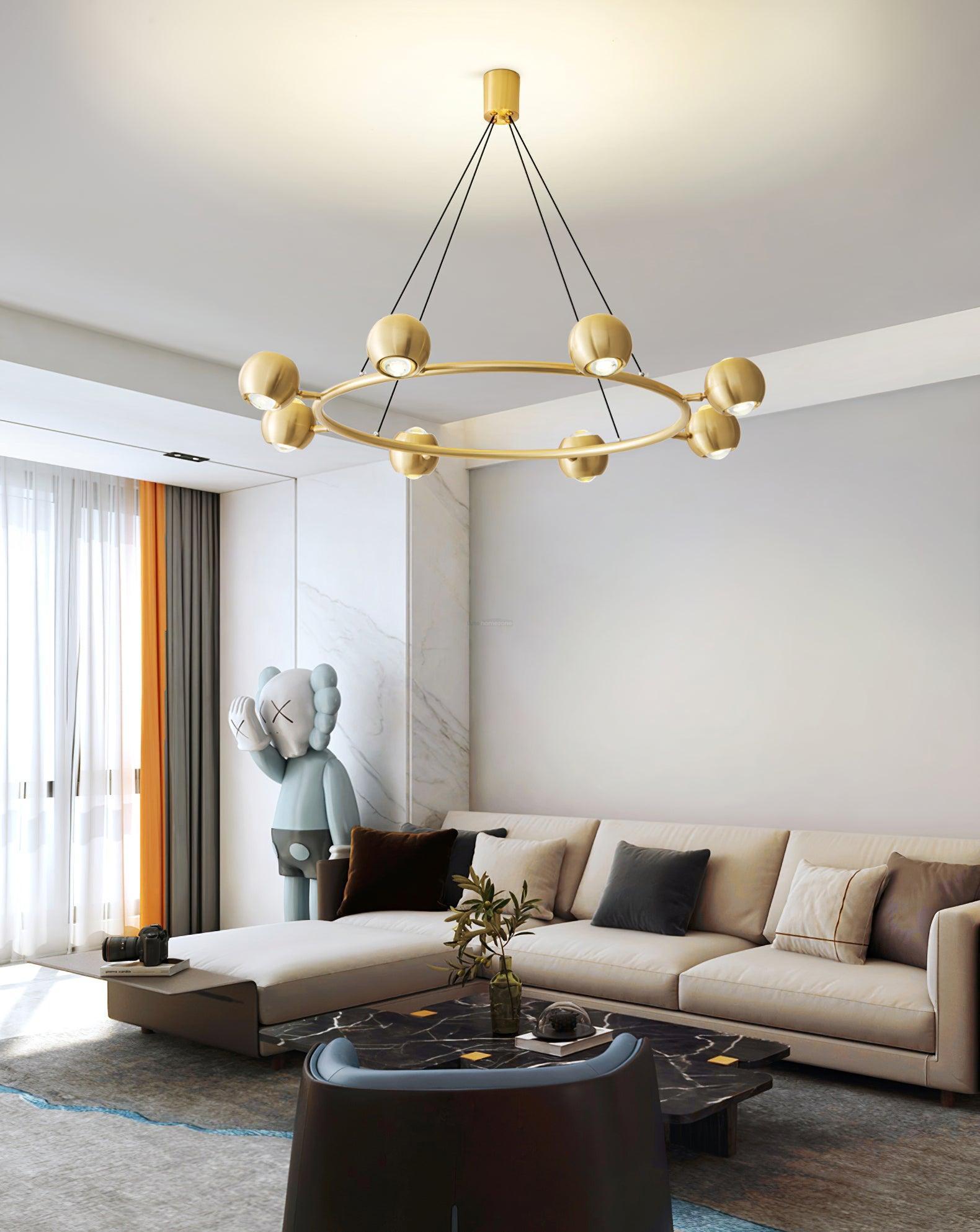 Callisto Chandelier ∅ 21.7″-Sylvia Space
