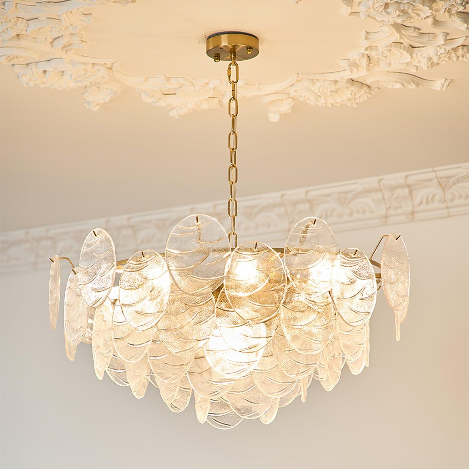 Victorian Disc Round Chandelier-Sylvia Space