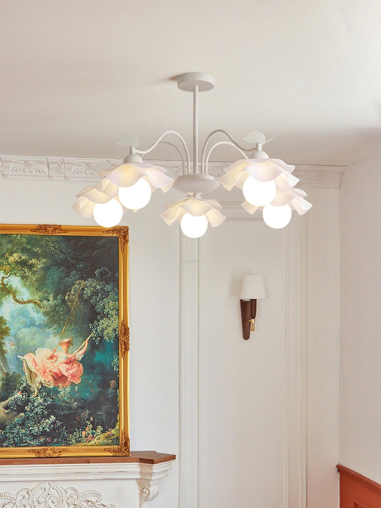 Murano Acrylic Chandelier with 3/5/8 heads-Sylvia Space