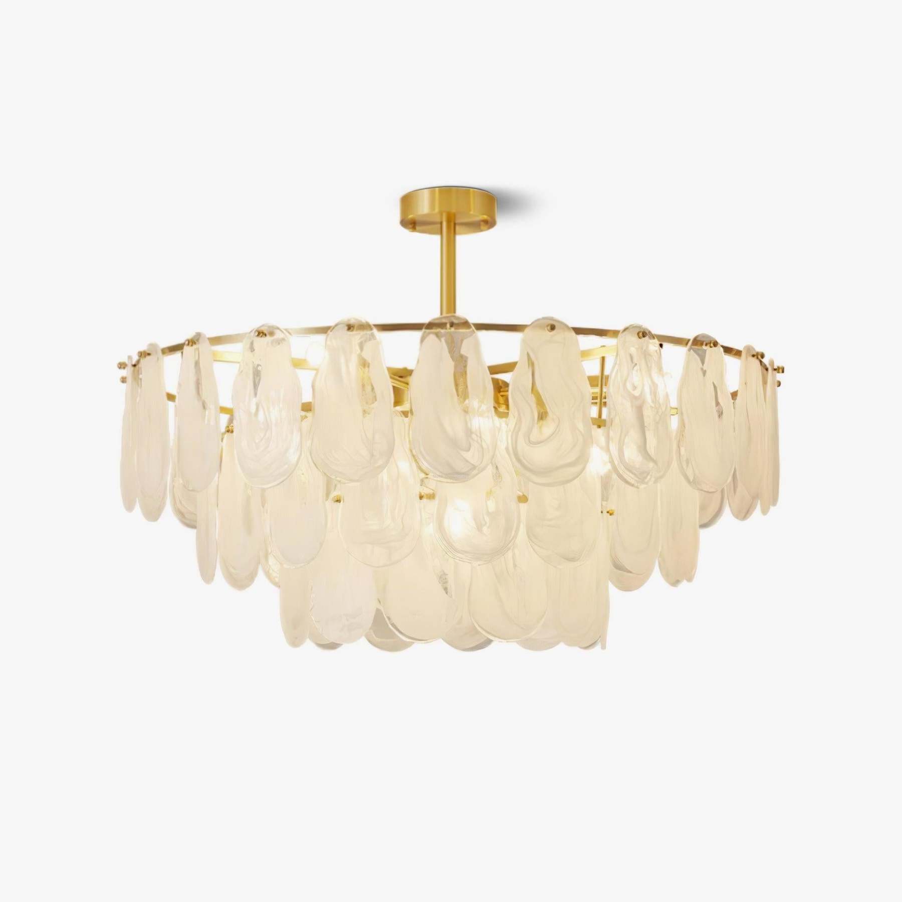 Round Cloud Glass Pendant-Sylvia Space