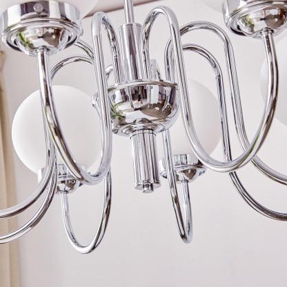 Progress Lighting Carisa Chandelier with 3/5/8 heads-Sylvia Space