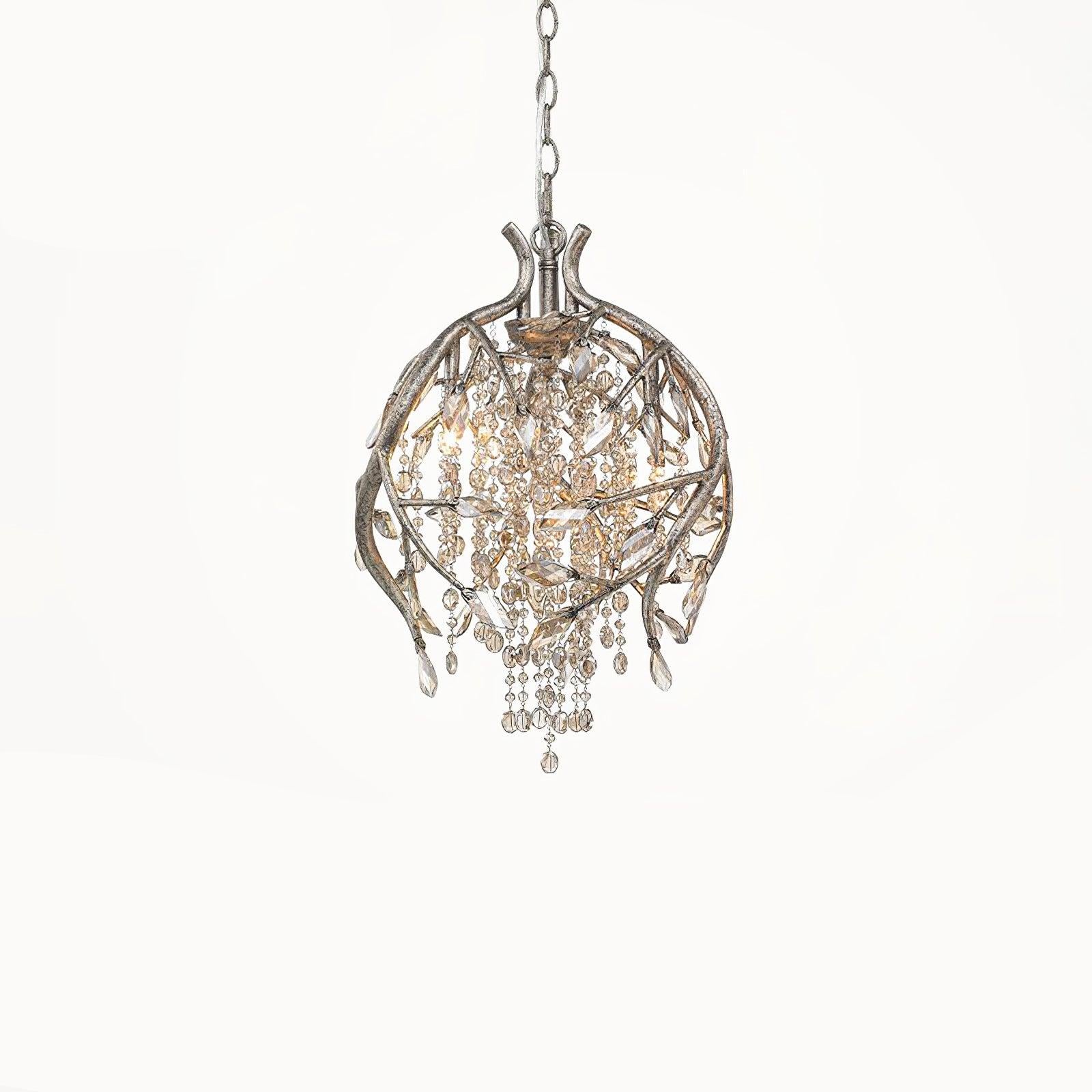 Autumn Twilight Round/Linear Chandelier-Sylvia Space
