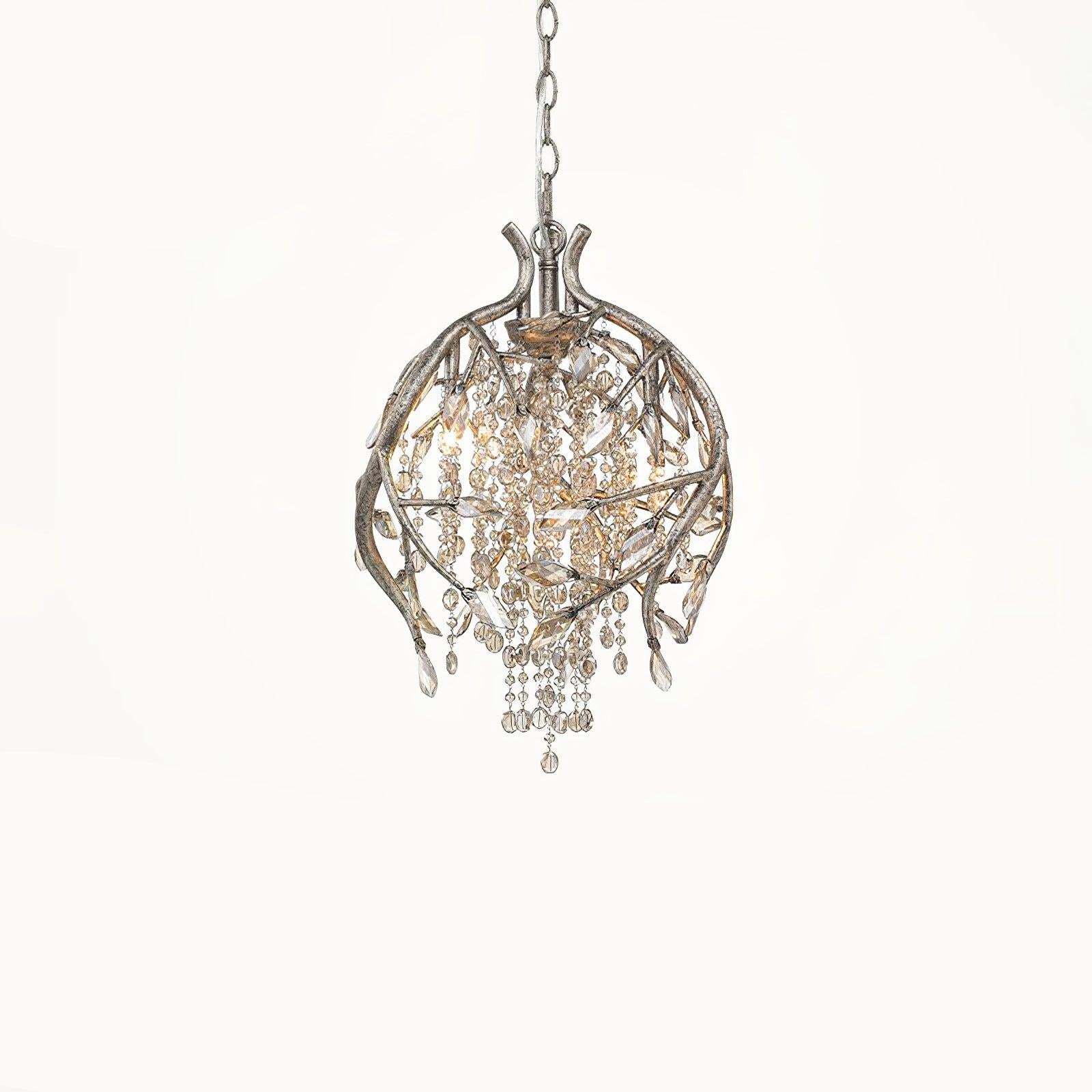 Autumn Twilight Round/Linear Chandelier-Sylvia Space
