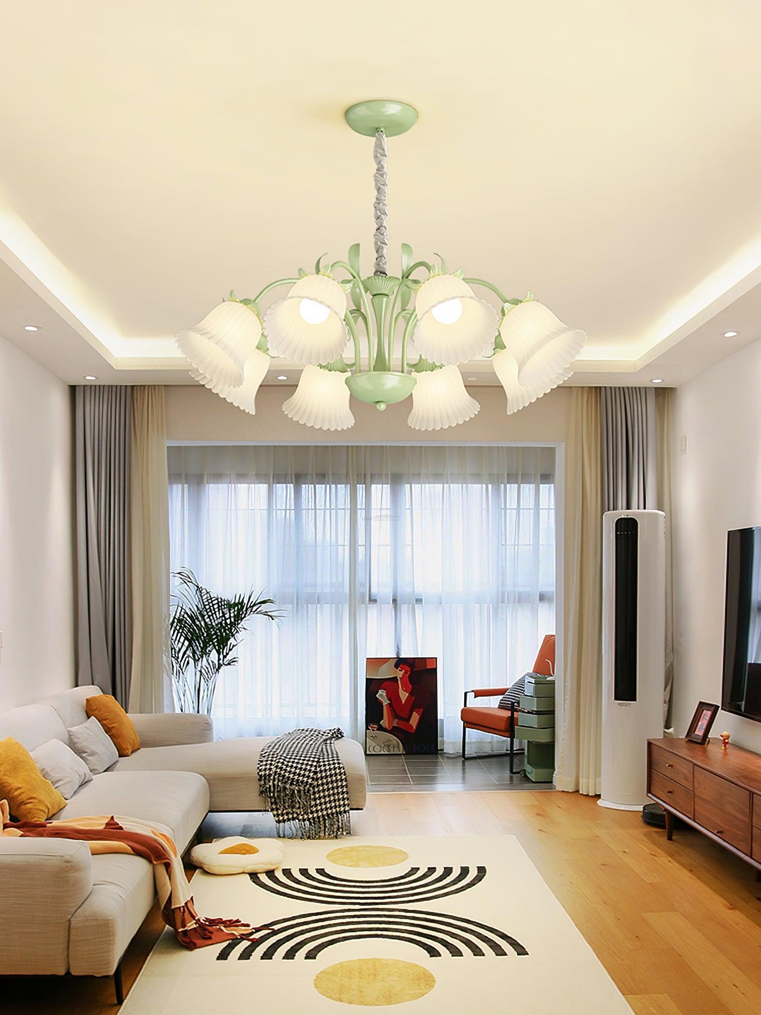 Petunia Chandelier with 6/8 heads-Sylvia Space