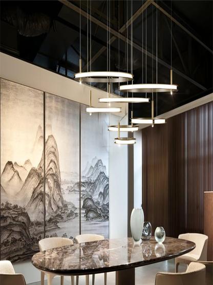 Labilis Chandelier  ∅ 15.7″~ ∅ 31.5″-Sylvia Space