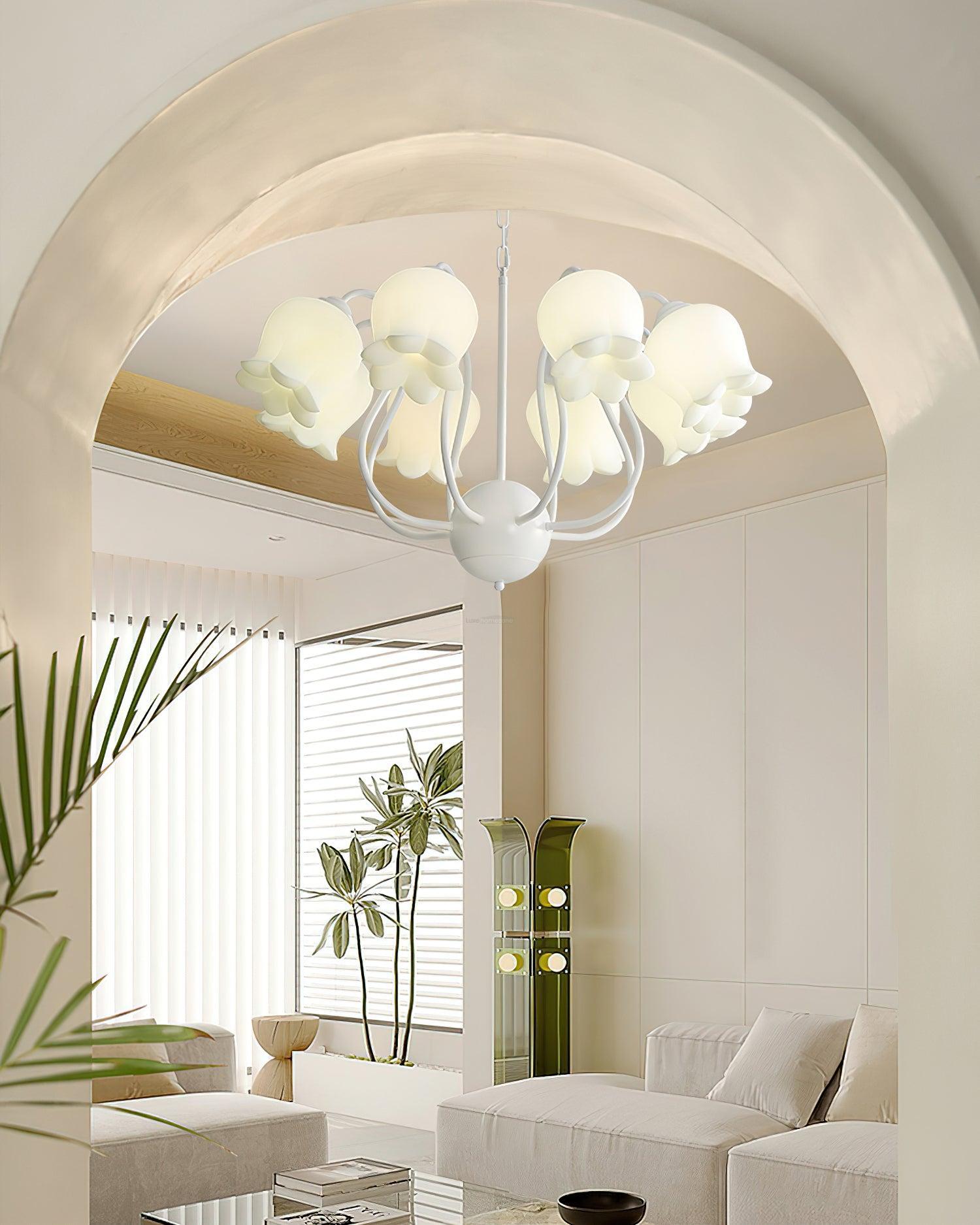 Lilium Chandelier with 3/5/6/8 heads-Sylvia Space