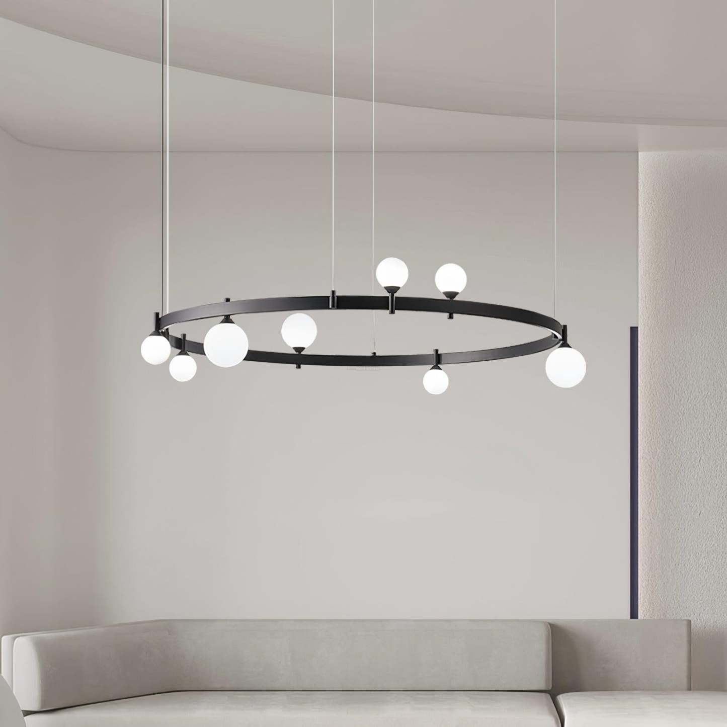 Pomi Ring Chandelier-Sylvia Space