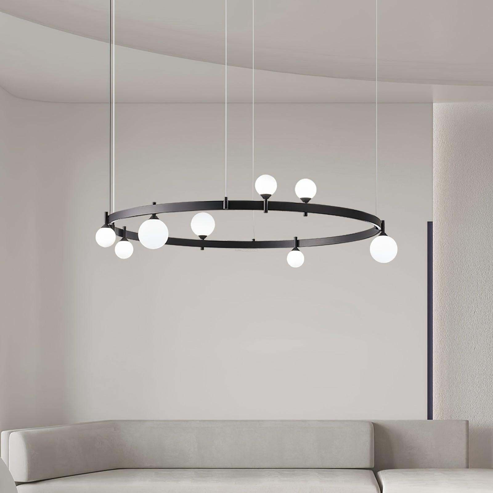 Pomi Ring Chandelier-Sylvia Space