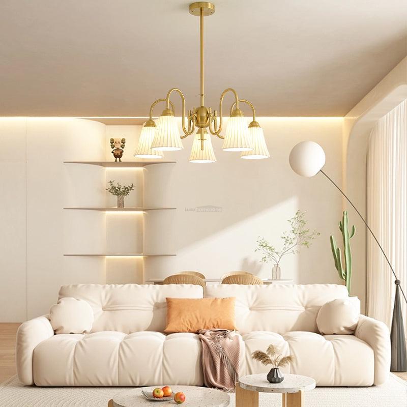 Esther Chandelier with 3/5/8 heads-Sylvia Space