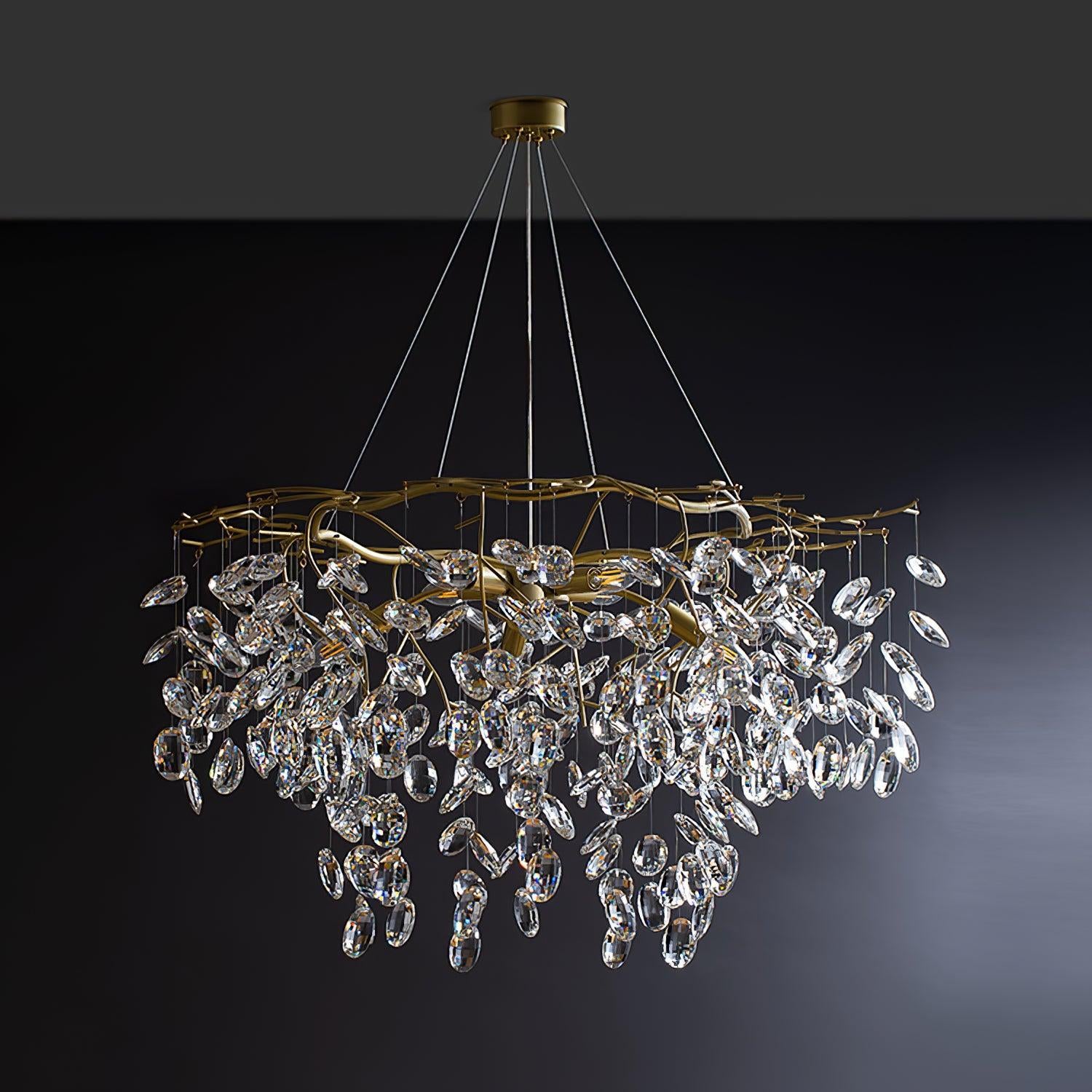 Sofia Chandeliers ∅ 26.3″~39.3''-Sylvia Space