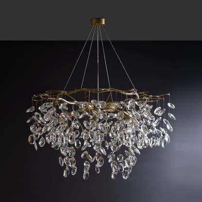 Sofia Chandeliers ∅ 26.3″~39.3''-Sylvia Space