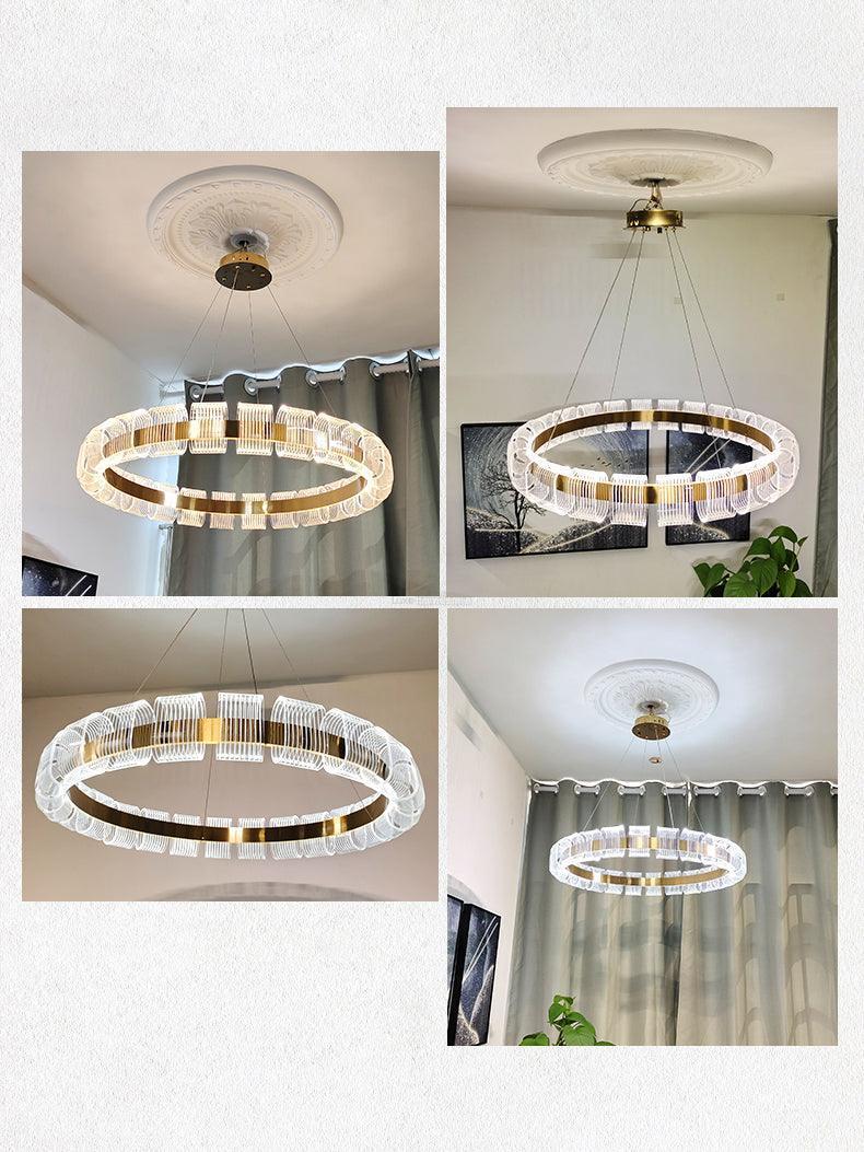 Bangle Chandelier ∅ 23.6″-Sylvia Space