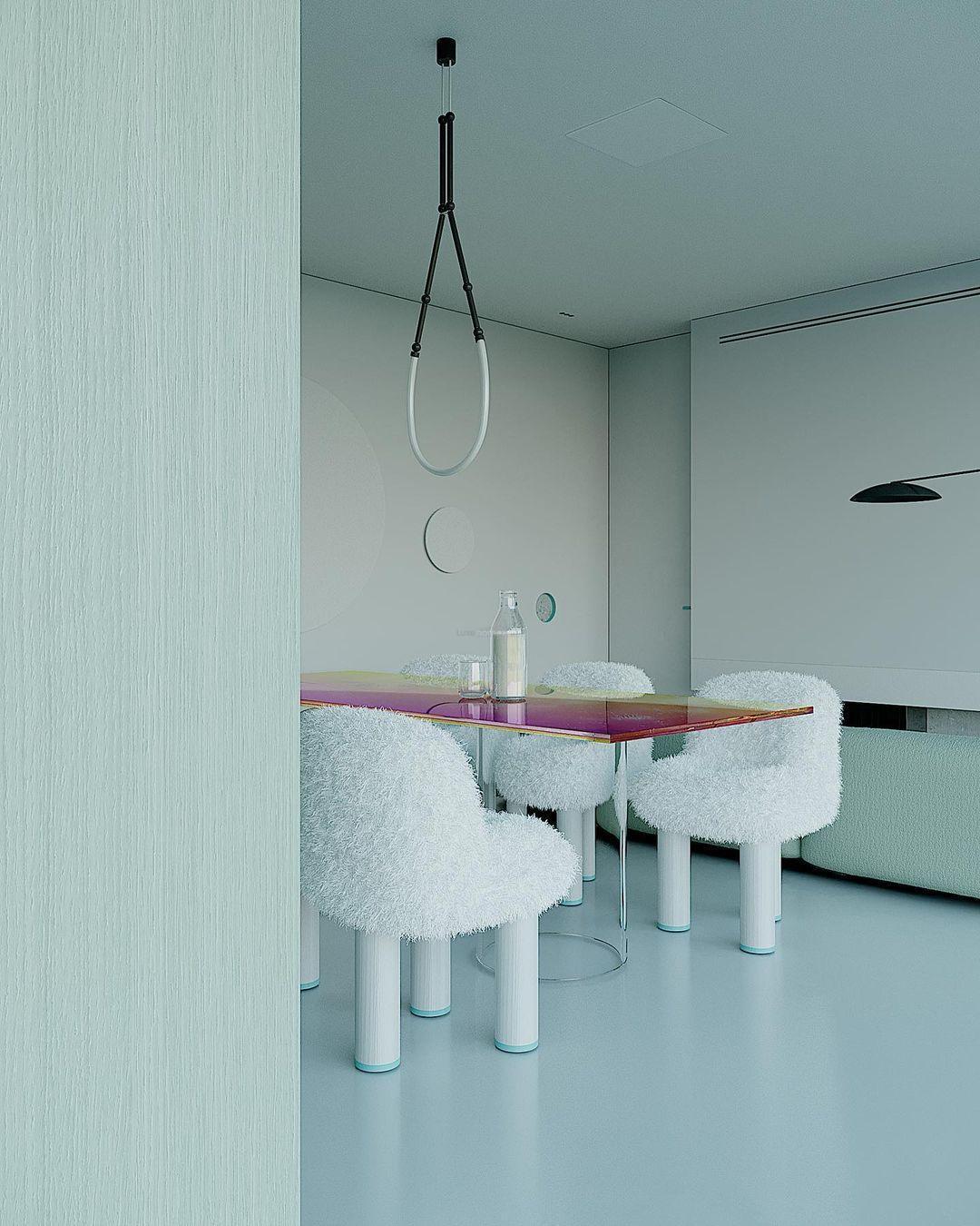 Leda Chandelier ∅ 17.3″-Sylvia Space