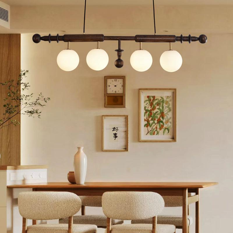 Roman Column Linear Chandelier-Sylvia Space