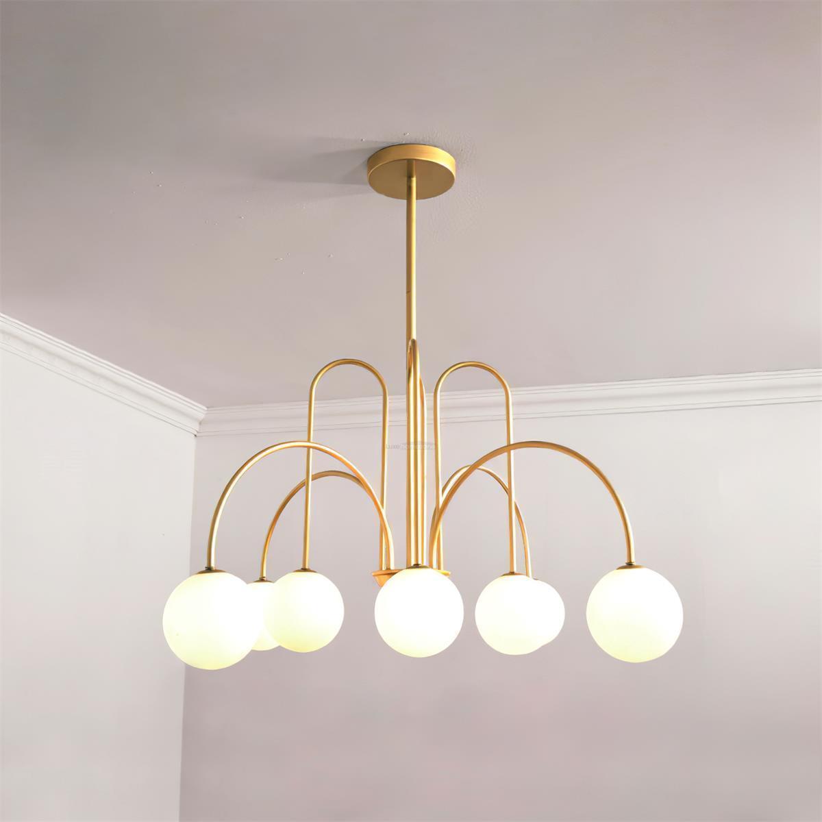Delaney Chandelier with 6/8 heads-Sylvia Space