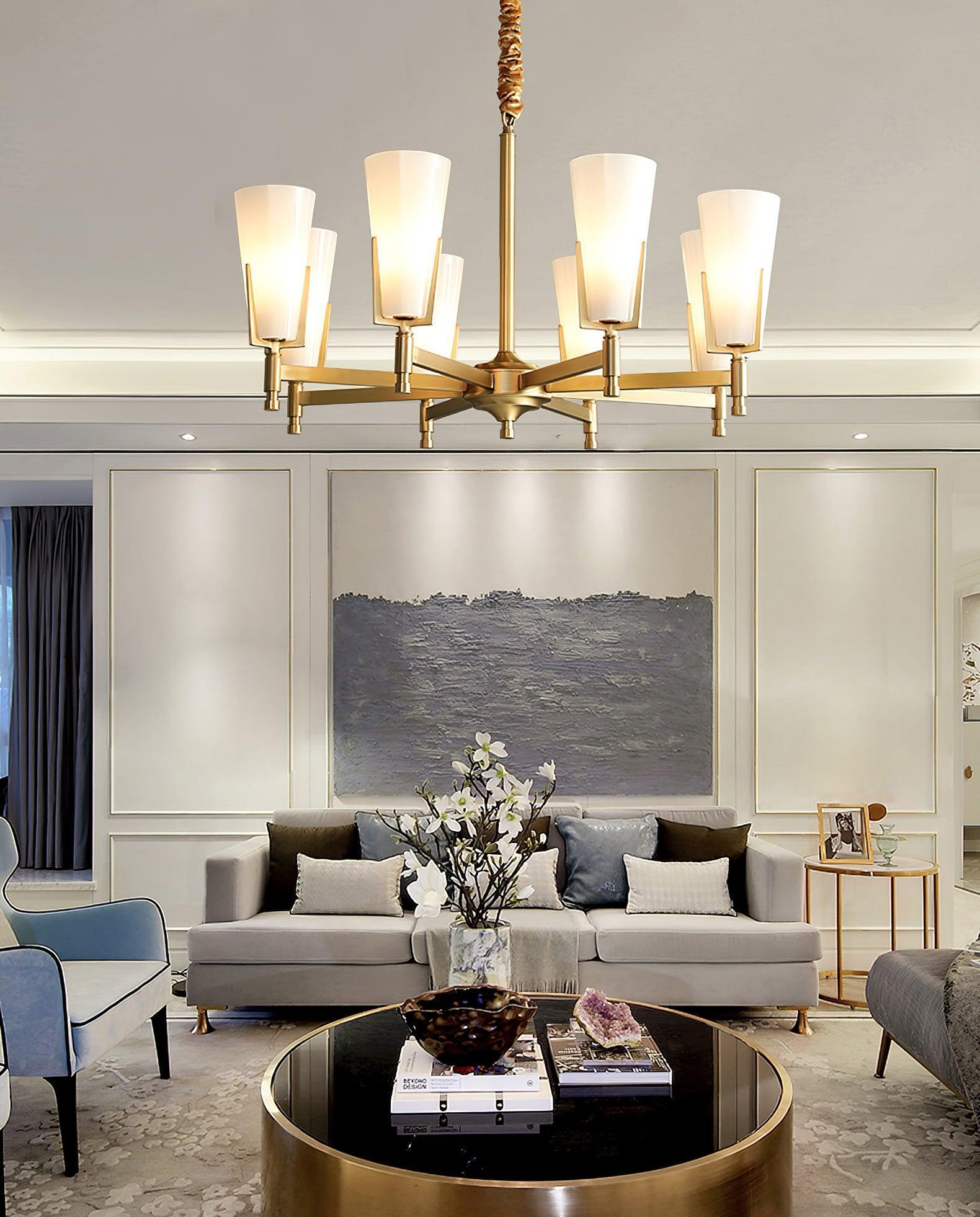 Upton Chandelier Φ 25.6″-Sylvia Space