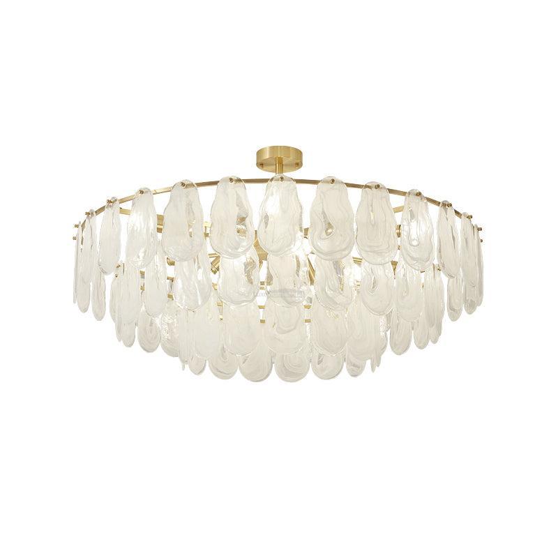 Round Cloud Glass Pendant-Sylvia Space