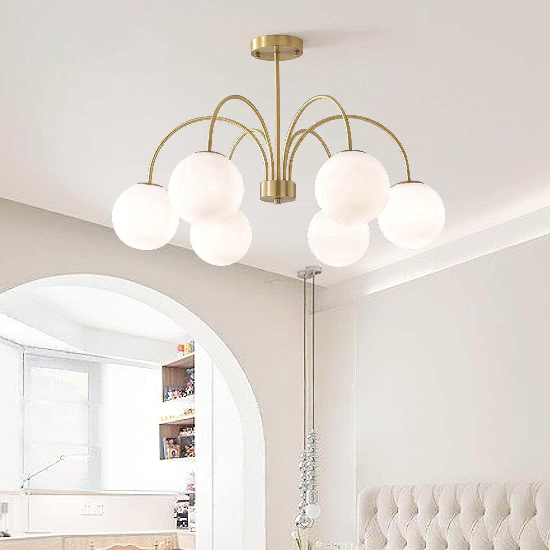 Orillia Chandelier with 6/8 heads-Sylvia Space