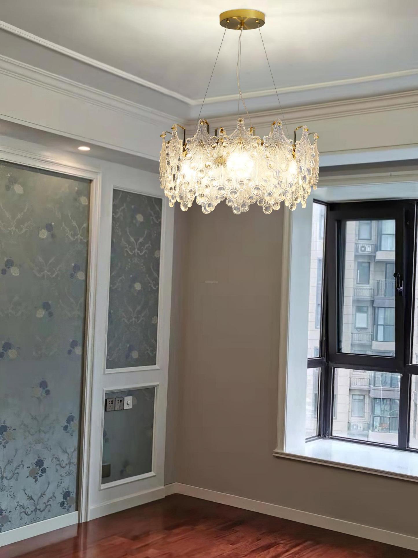 Vilary Chandelier Φ 15.7″-Sylvia Space