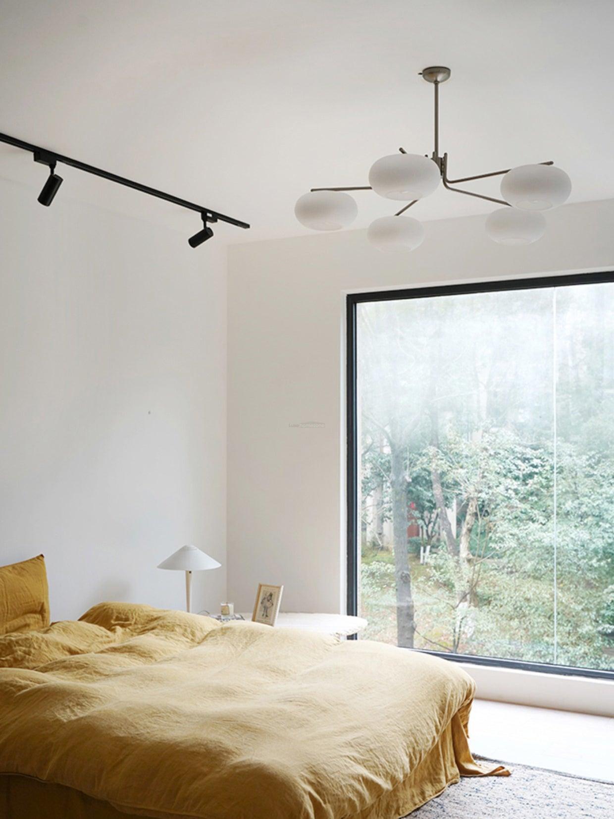 Barndon Round Chandelier-Sylvia Space