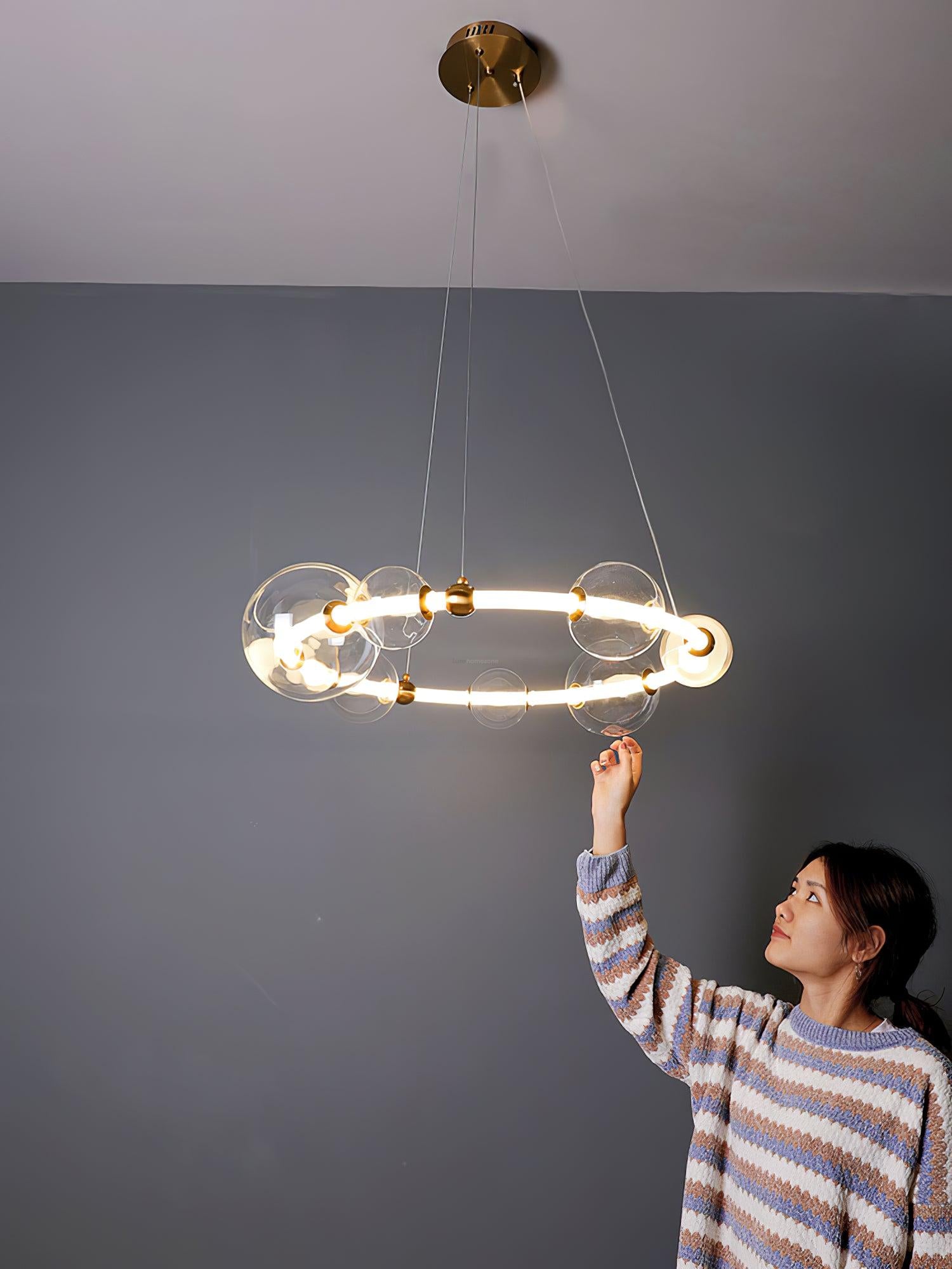 Puppet Round Chandelier-Sylvia Space